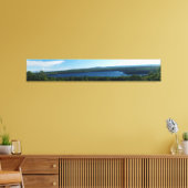 Impression en toile étirée de la vue en millions d (Insitu(Salon))