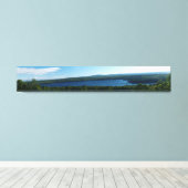 Impression en toile étirée de la vue en millions d (Insitu (Plancher de Bois))