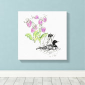 Impression en toile étirée du Minnesota (Insitu (Plancher de Bois))