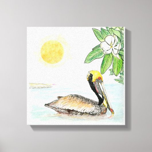 Impression en toile étirée Louisiane (Recto)