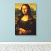 Impression en toile étirée Mona Lisa (Insitu (Plancher de Bois))