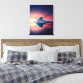 Impression en toile étirée - Mont Saint-Michel Fra (Insitu(Chambre))
