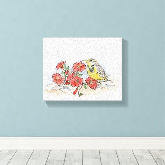 Impression en toile étirée Montana (Insitu (Plancher de Bois))