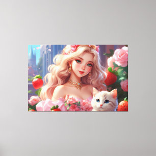 Impression en toile étirée Princesse