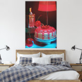Impression en toile étirée rétro-futuriste (Insitu(Chambre))