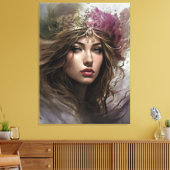 Impression en toile étirée Royal Elegance (Insitu(Salon))