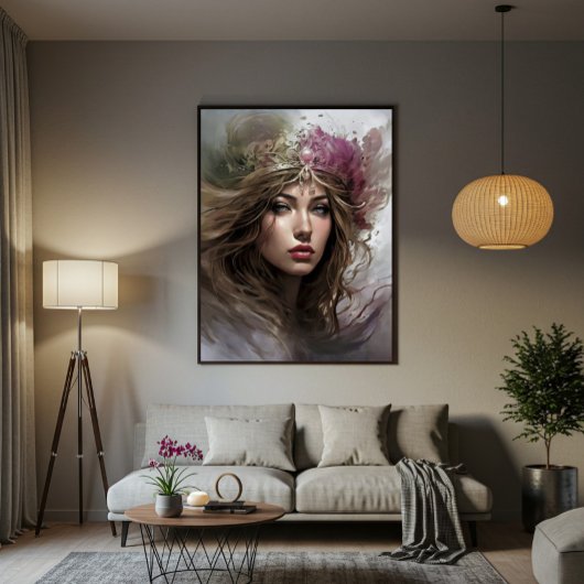 Impression en toile étirée Royal Elegance