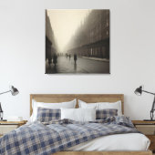 Impression en toile étirée - rue Victoria de Londr (Insitu(Chambre))