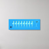 Impression en toile étirée standard par l'agent de (Recto)