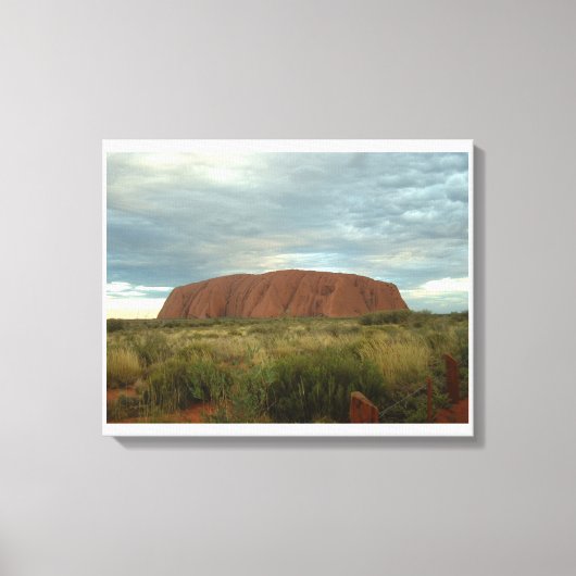 Impression en toile étirée Uluru (Recto)