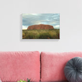 Impression en toile étirée Uluru (Insitu(Salon))