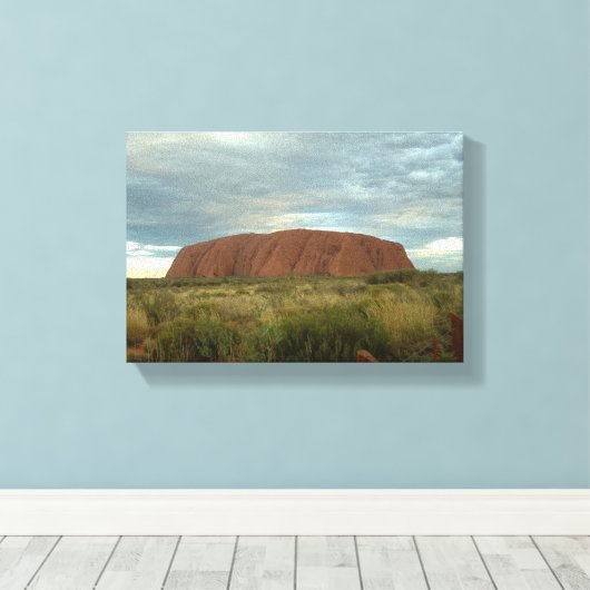 Impression en toile étirée Uluru (Insitu (Plancher de Bois))