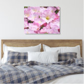 Impression en toile - Fleurs roses (Insitu(Chambre))