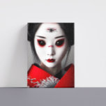 Impression en toile Geisha<br><div class="desc">L'impression en toile de Geisha est entièrement personnalisable et unique pour accrocher sur les murs de la maison et du bureau. Conçu par Norman Reutter.</div>