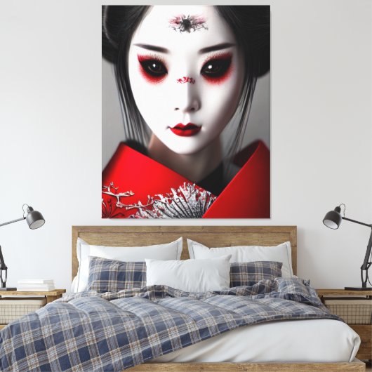 Impression en toile Geisha (Insitu(Chambre))