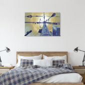 Impression en toile "Halo de rue" (Insitu(Chambre))