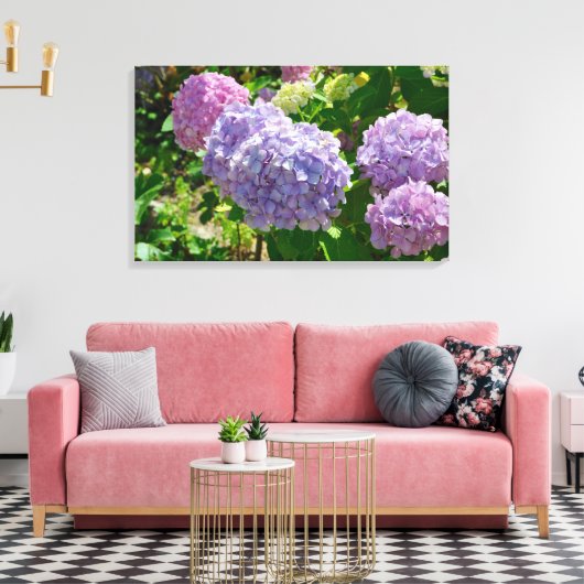 Impression en toile Hydrangea (Insitu(Salon))