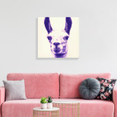 Impression en toile Llama (Insitu(Salon))