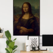 Impression en toile Mona Lisa (Bureau à domicile)