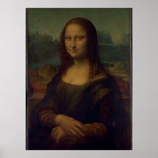 Impression en toile Mona Lisa (Devant)