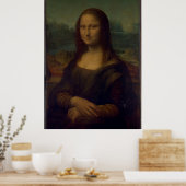 Impression en toile Mona Lisa (Cuisine)
