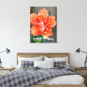 Impression en toile orange (Insitu(Chambre))