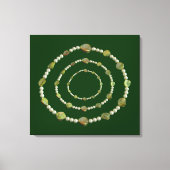 Impression en toile - Perles et pierres (Recto)