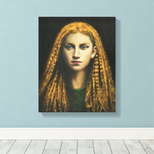 Impression en toile Rapunzel (Insitu (Plancher de Bois))