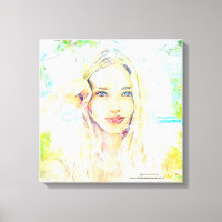 Impression en toile Tamara