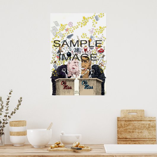 Impression encadrée (Cuisine)