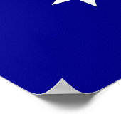 Impression encadrée avec Drapeau d'Australie (Coin)