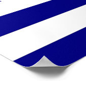 Impression encadrée avec Drapeau de Grèce (Coin)