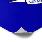 Impression encadrée avec Drapeau de Louisiane, Éta (Coin)