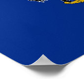 Impression encadrée avec Drapeau de Pennsylvanie, (Coin)