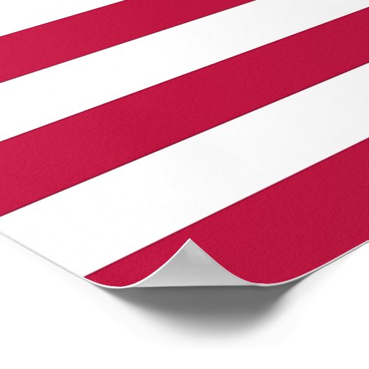 Impression encadrée avec Drapeau des États-Unis (Coin)