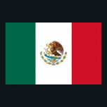 Impression encadrée avec Drapeau du Mexique<br><div class="desc">Elégant imprimé encadré avec Drapeau du Mexique.</div>