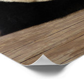 Impression encadrée de panda géant (Coin)