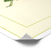 Impression encadrée de sauterelles vertes (Coin)