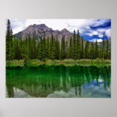 Impression encadrée de sérénité à Kananaskis (Devant)