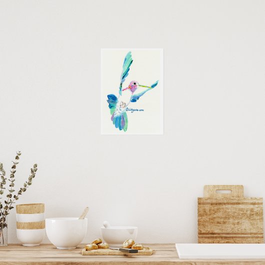 Impression et affiche de colibri (Cuisine)