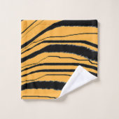 Impression Faux Tigre Exotique (Gant de toilette)