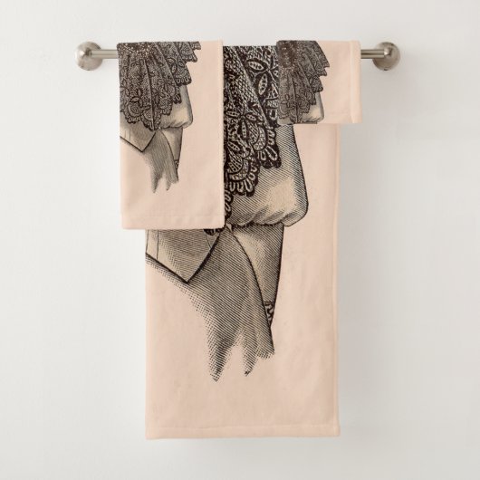 Impression féminine victorienne 1897 (En situation)