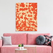 Impression feuille japonaise, Mandarin orange (Insitu(Salon))