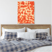 Impression feuille japonaise, Mandarin orange (Insitu(Chambre))