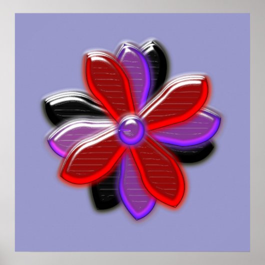 Impression Fleur Faisant Briller (Devant)