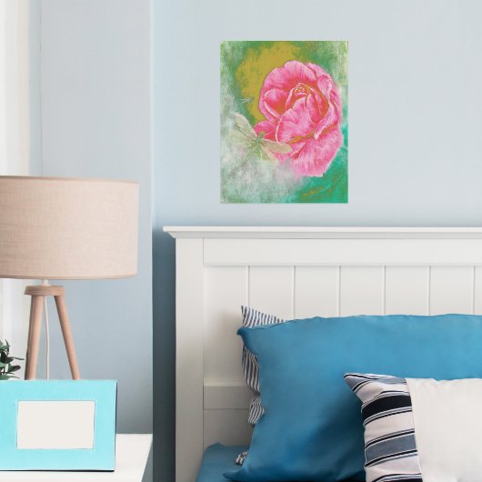 Impression florale (In situ (chambre))