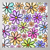 Impression florale en plan (Devant)