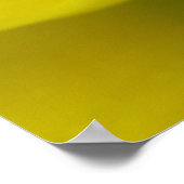 Impression florale jaune Lily (Coin)