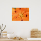 Impression Florale Lily orange (Cuisine)