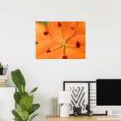 Impression Florale Lily orange (Bureau à domicile)